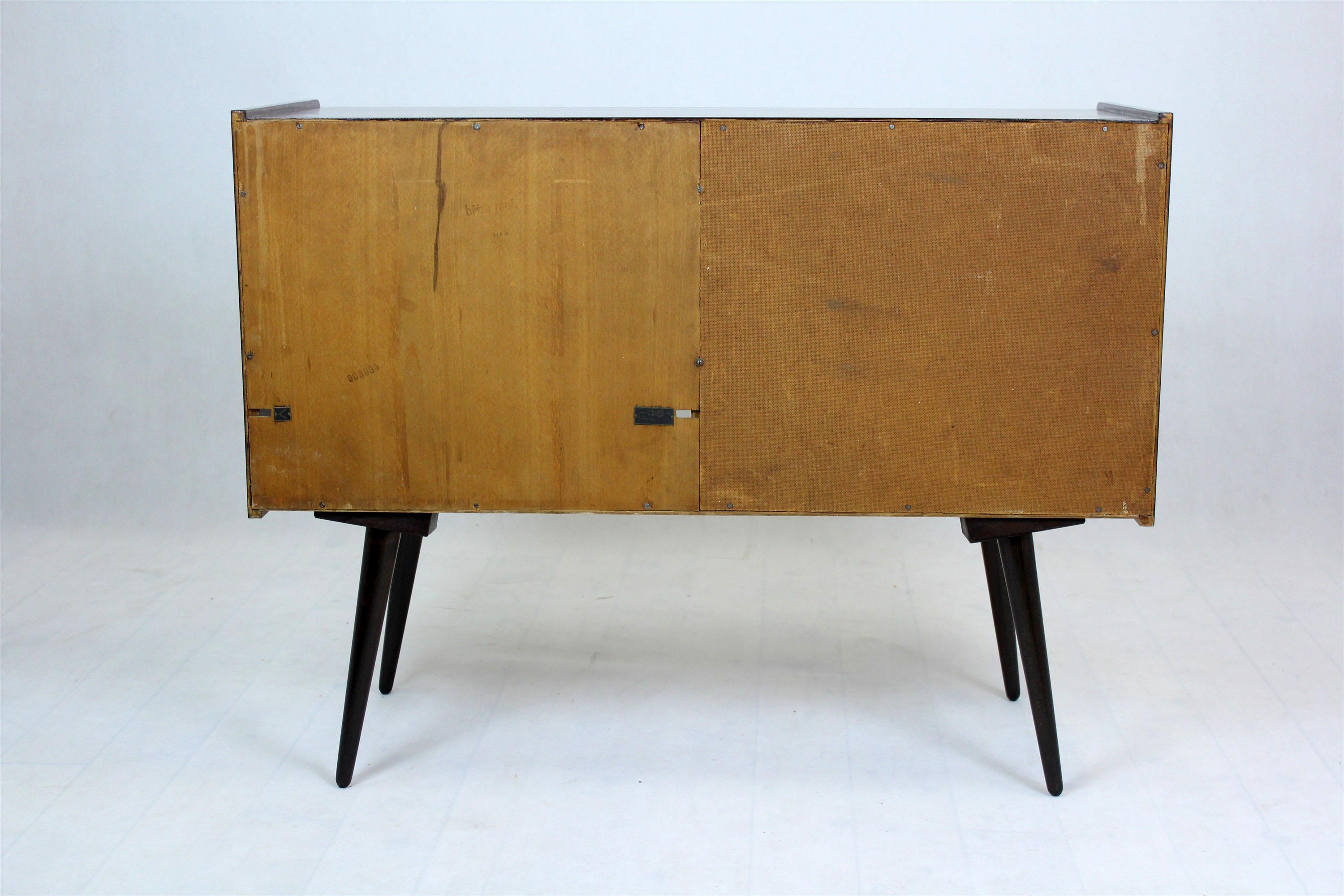 Cabinet per dischi vintage di Supraphon, 1959 in vendita 11