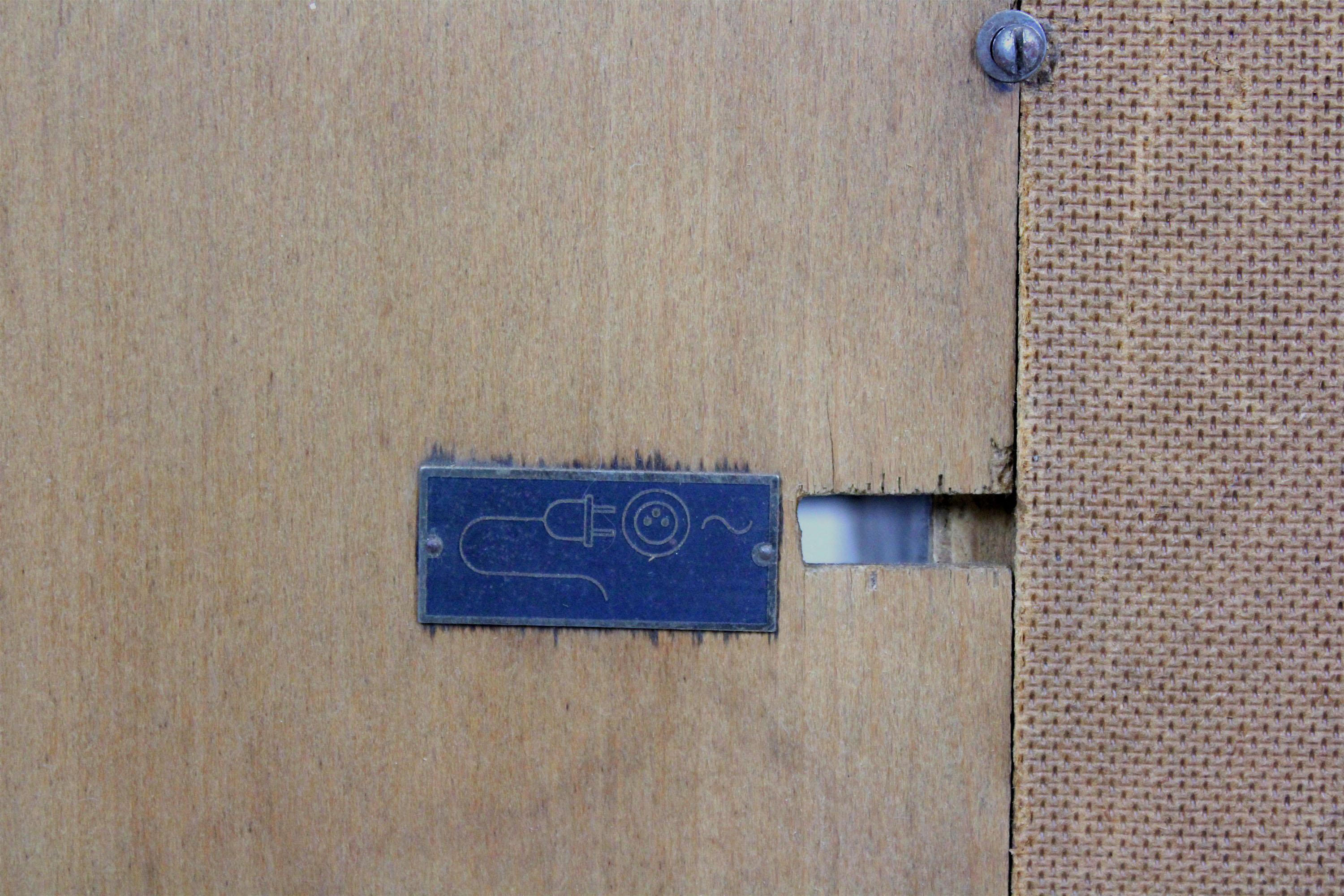 Cabinet per dischi vintage di Supraphon, 1959 in vendita 12