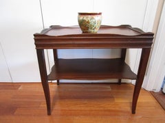 Vintage Rectangular Mahogany Coffee or Tea Table