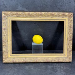 Vintage Rectangular Wood Gilt Gold Ornate Art Frame