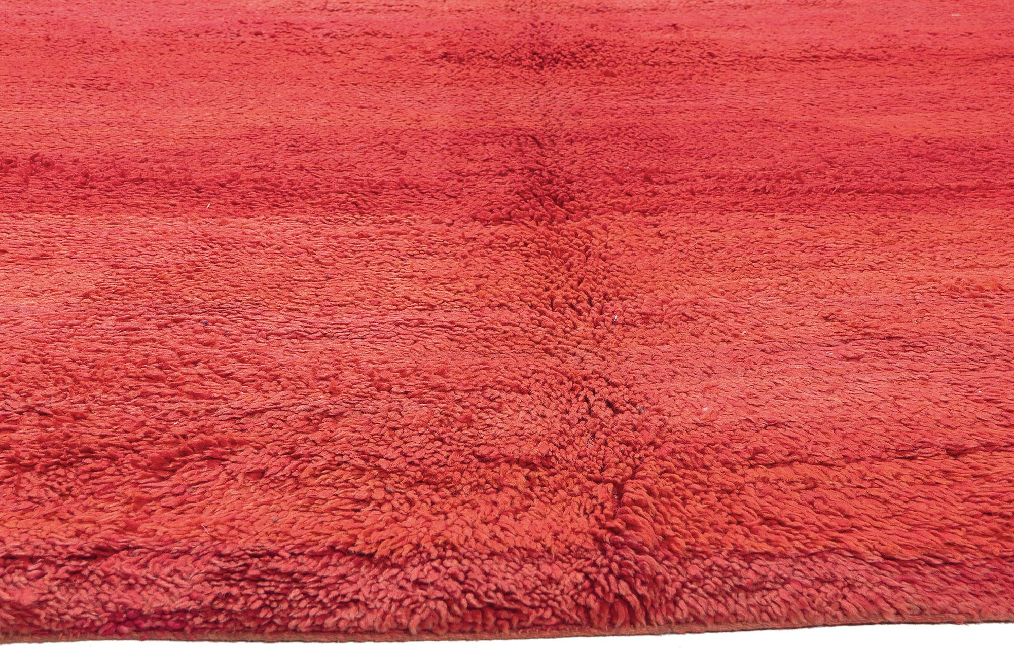 1950's Berber Tribes of Morocco Beni Mrirt Tapis marocain Bon état - En vente à Dallas, TX