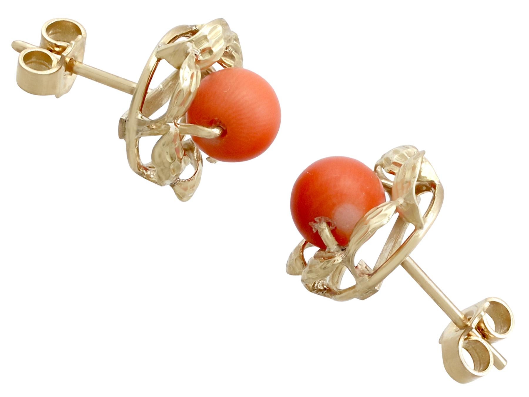 red and yellow earrings