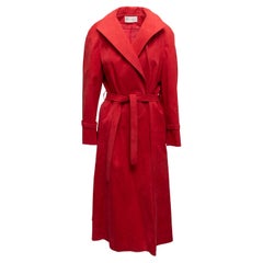 Vintage By Count Romi Cappotto lungo in Ultrasuede taglia US S