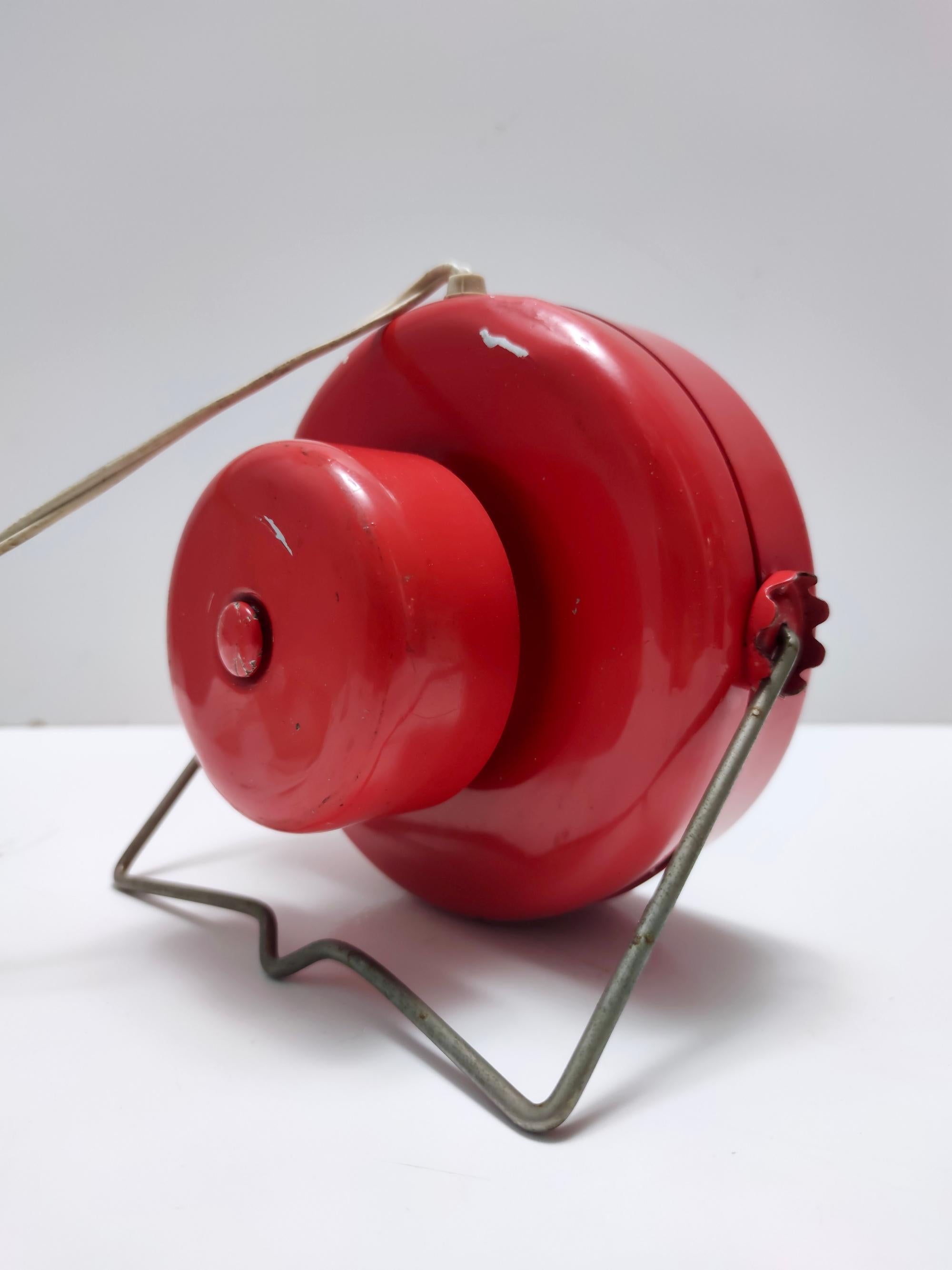 Vintage Red Desk Lamps 