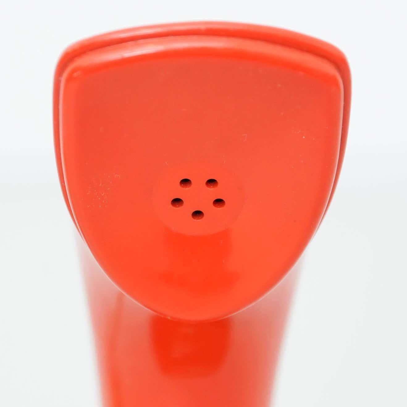 téléphone Ericsson rouge vintage, vers 1960 5