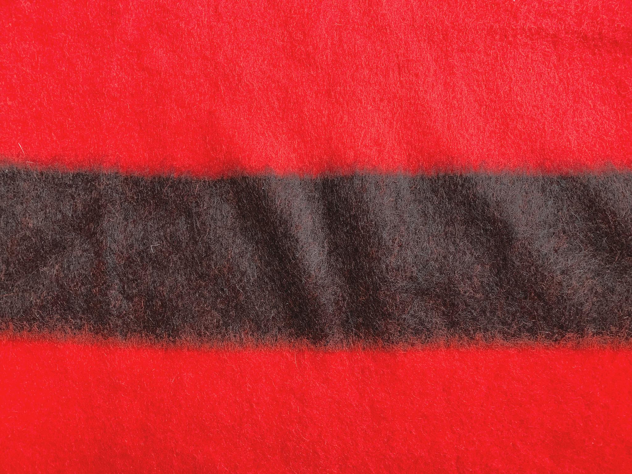 Vintage Red Hudson's Bay Company Point Blanket 2