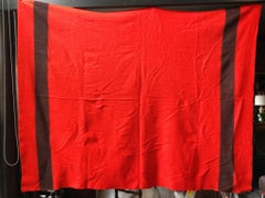 Vintage Red Hudson's Bay Company Point Blanket
