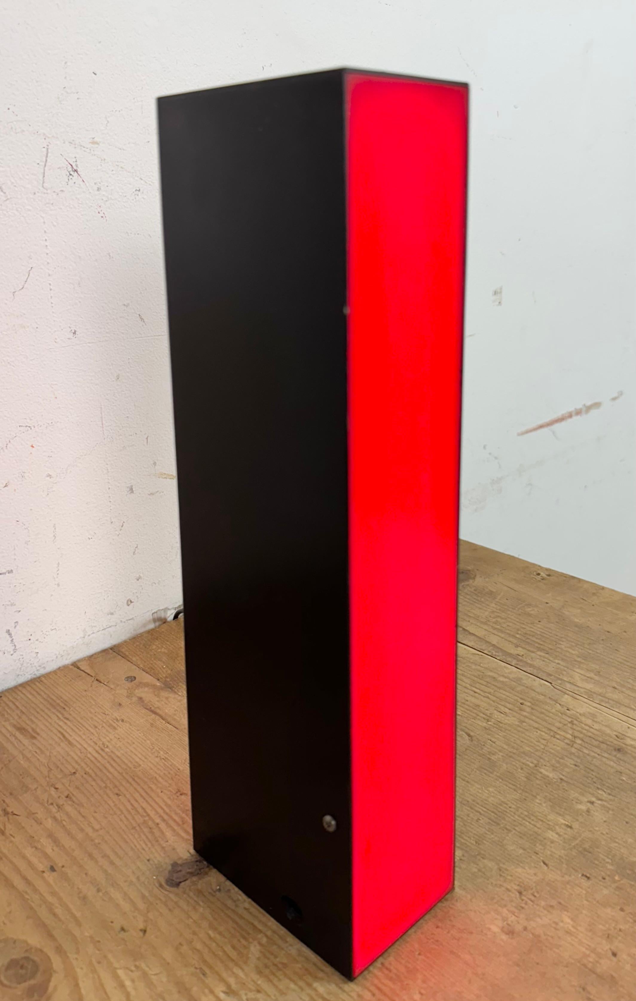 Vintage Red Illuminated Letter I , 1970s For Sale 5