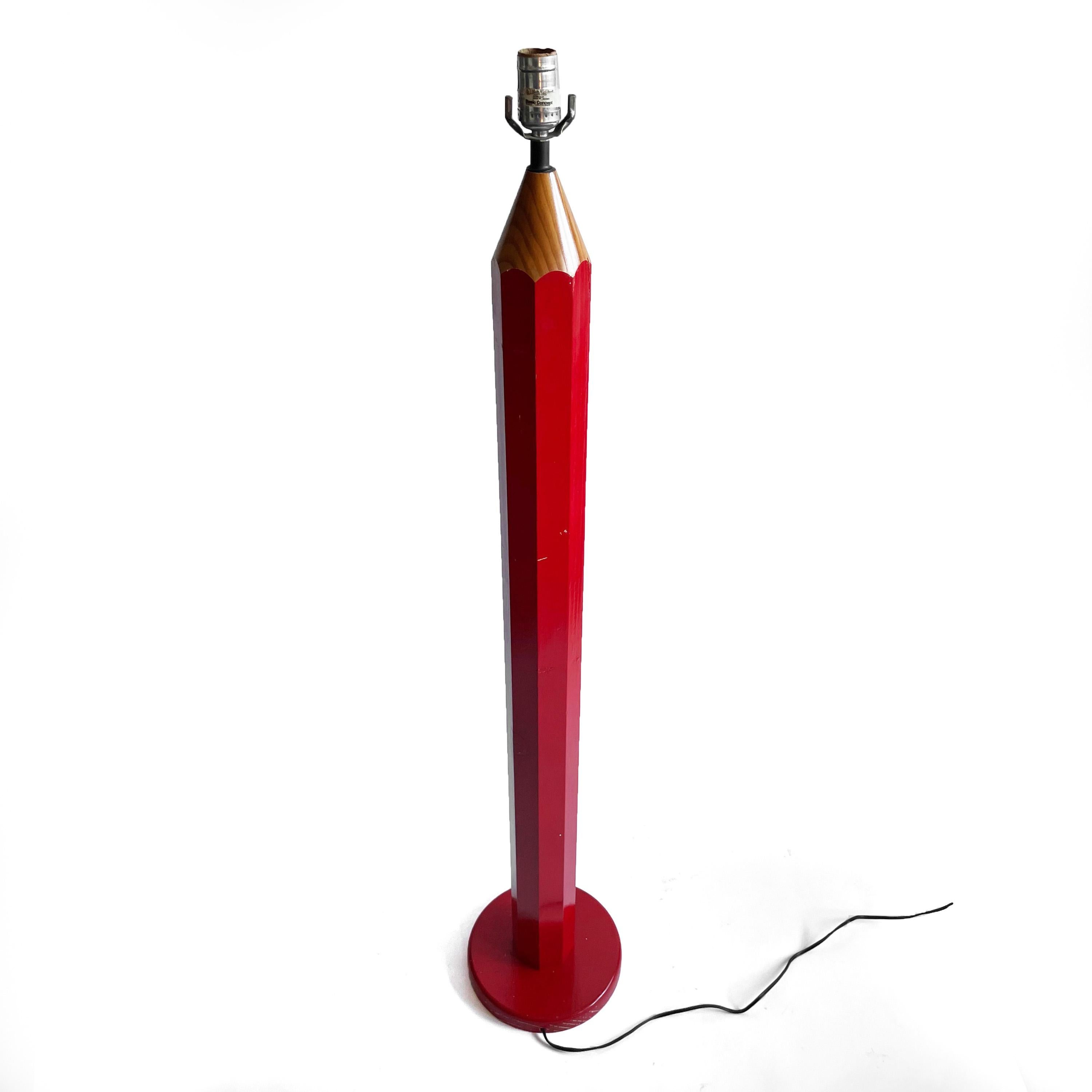 pencil tripod lamp