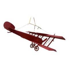 Vintage Red Model Airplane