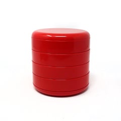 Vintage Red Multiplor Desk Organizer by Rino Pirovano