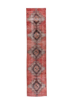 Alfombra Oushak Roja Vintage