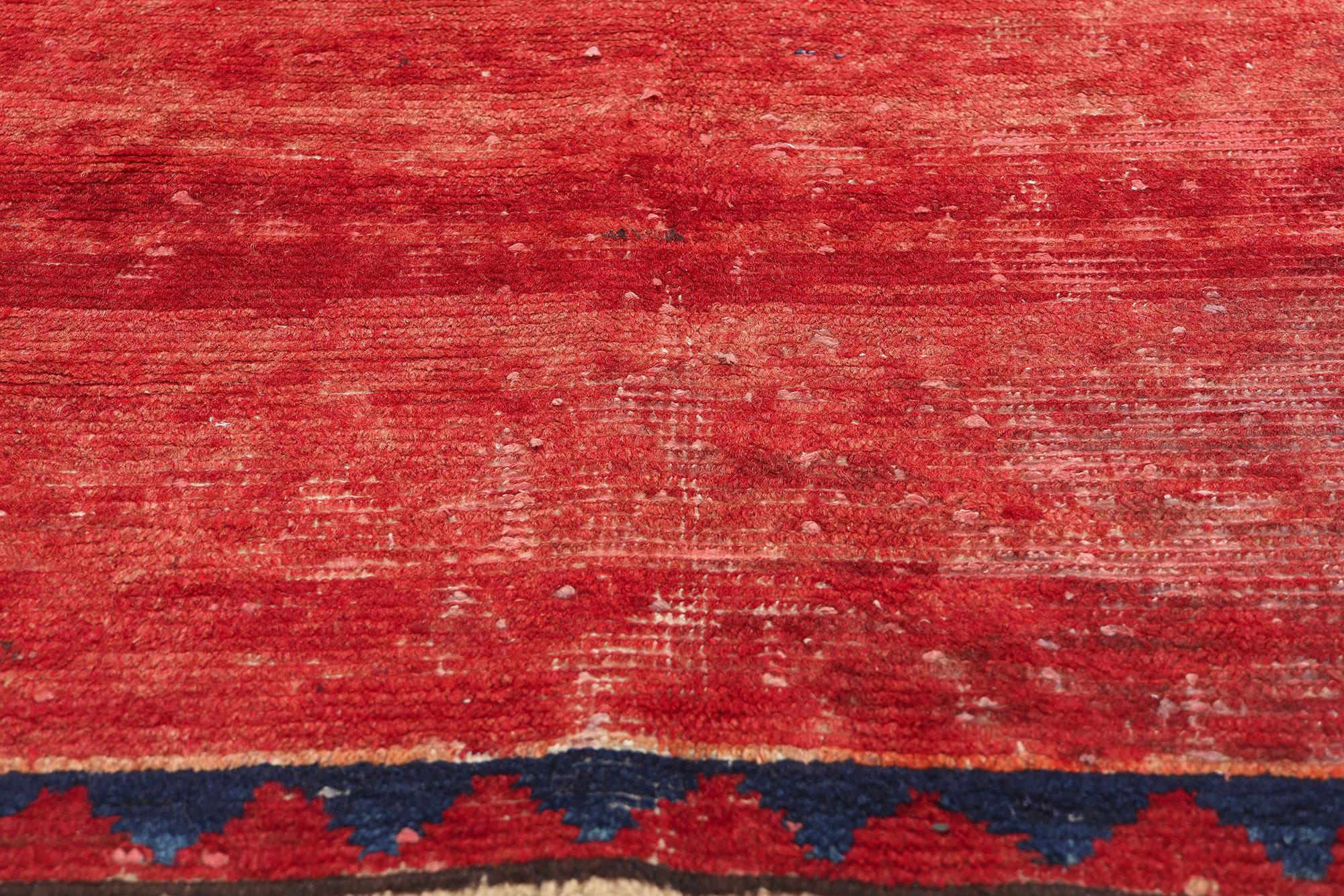 Alter roter persischer Lori-Teppich (Handgeknüpft) im Angebot