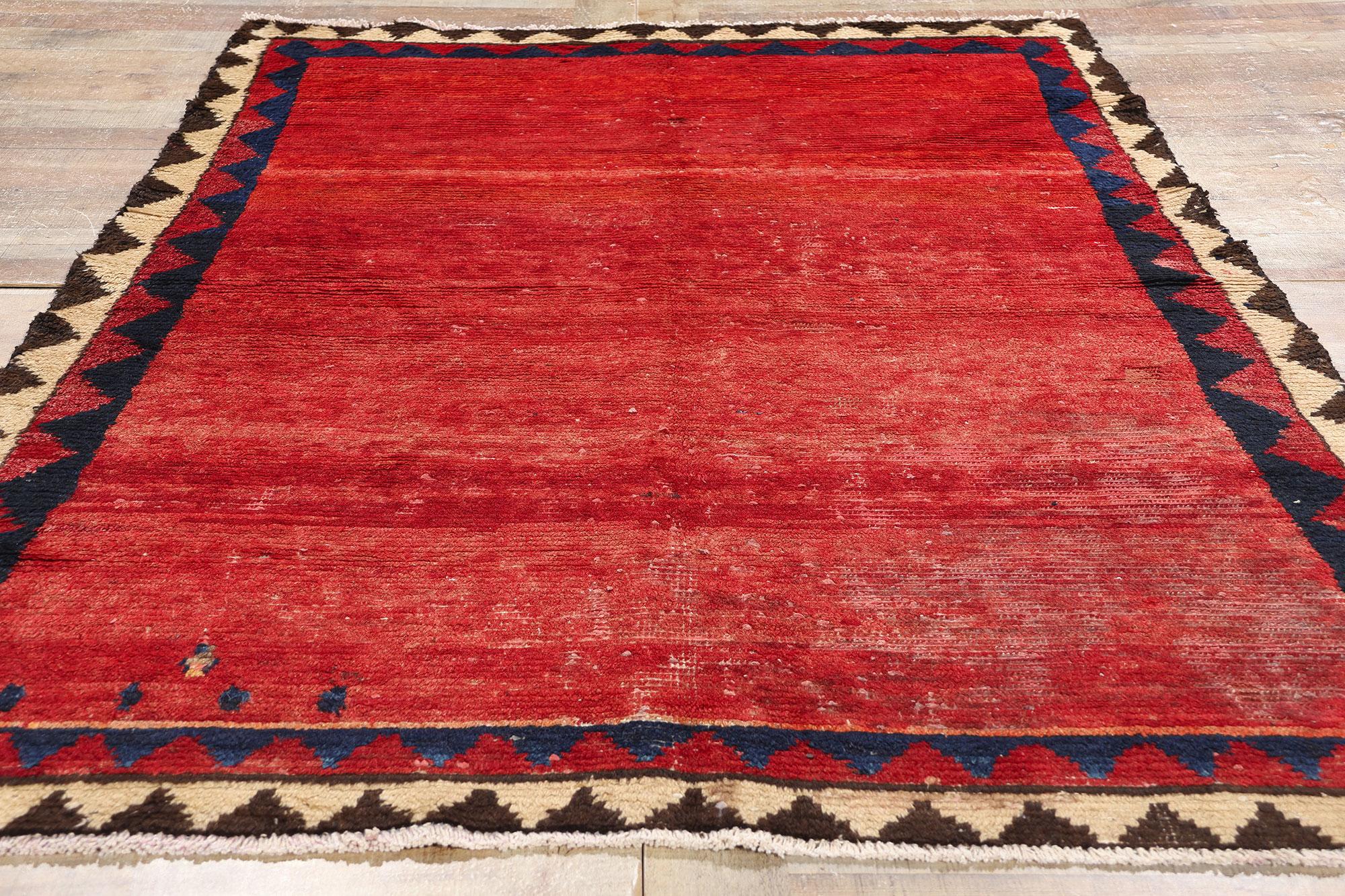 Alter roter persischer Lori-Teppich (Wolle) im Angebot
