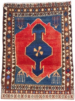 Alfombra persa roja vintage Lori Diamond