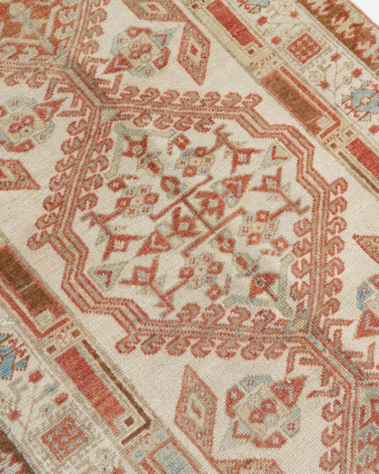20th Century Vintage Red Persian Serab Runner 3'2 x 17'11 For Sale