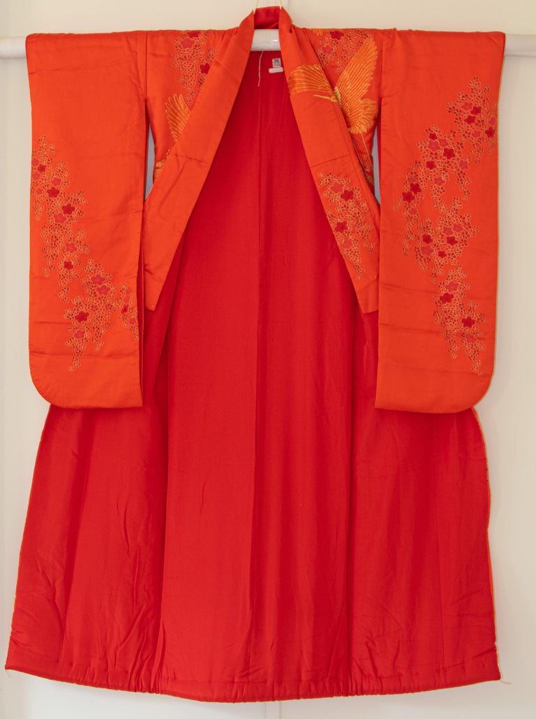 open lace back dress Ruby Red Kimono Robe Dress – DATURA main image 1