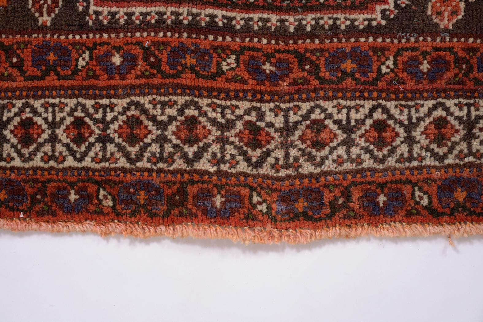 Vintage Red Textile Carpet Rug For Sale 4