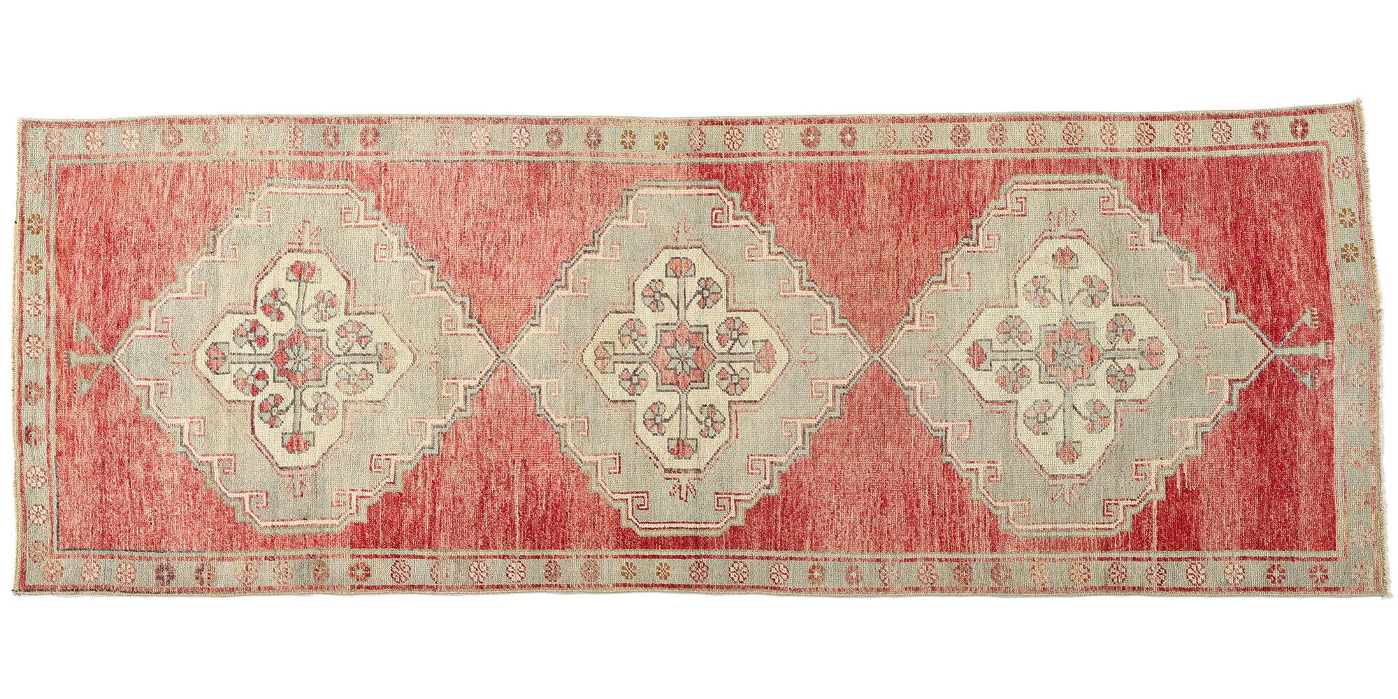 Tapis turc Oushak des années 1970 en vente 3