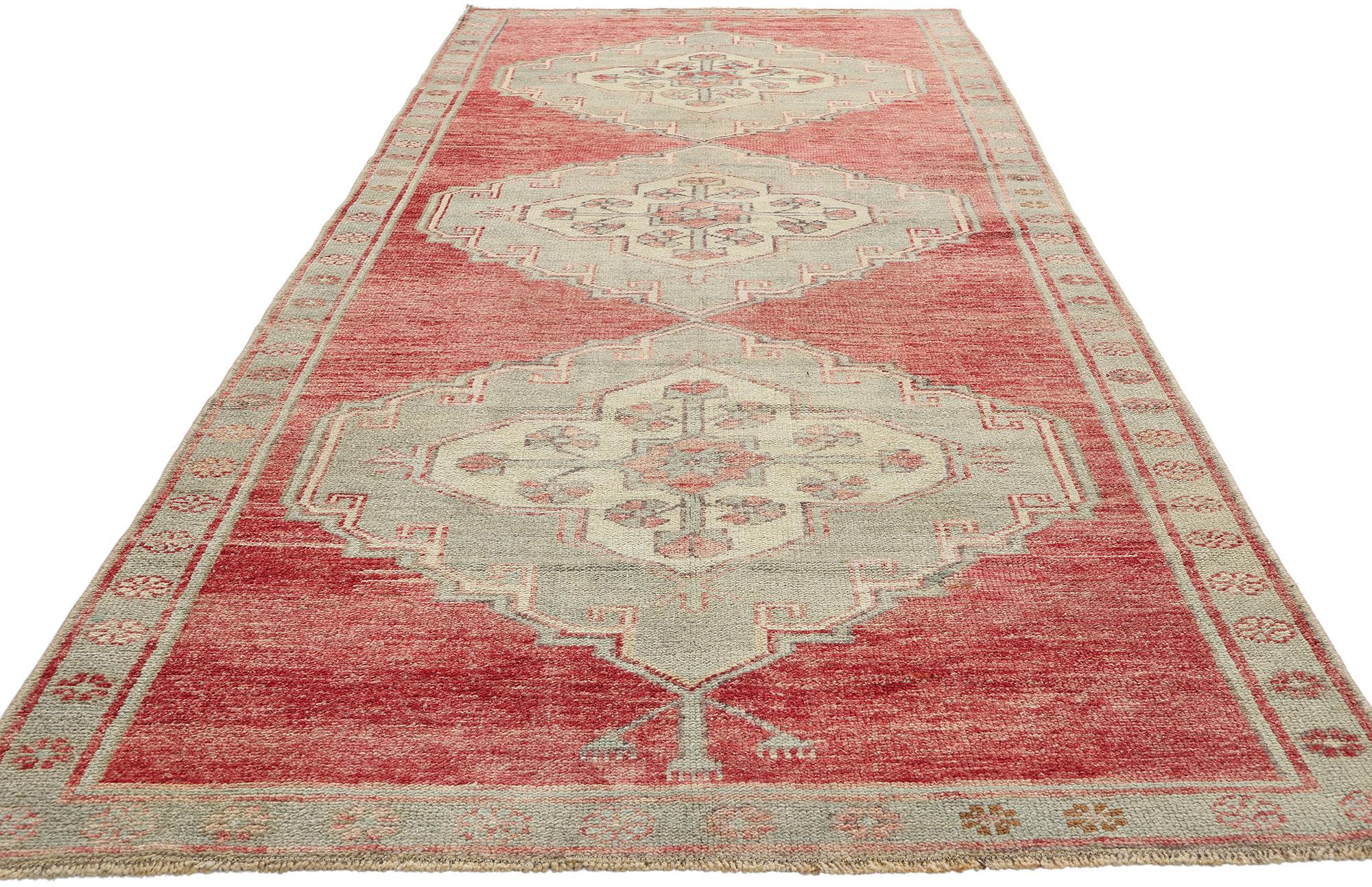 Turc Tapis turc Oushak des années 1970 en vente