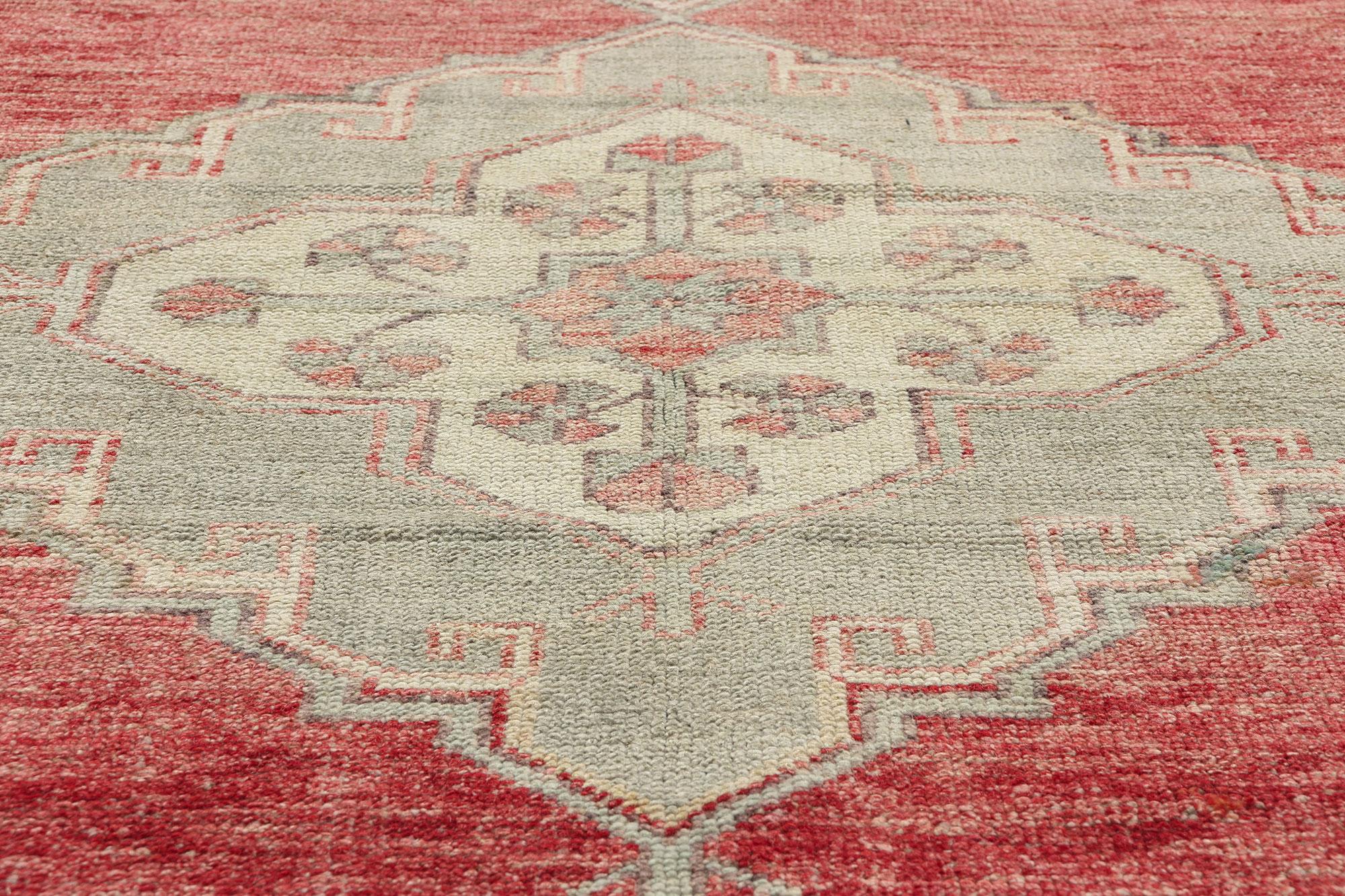Tapis turc Oushak des années 1970 Bon état - En vente à Dallas, TX