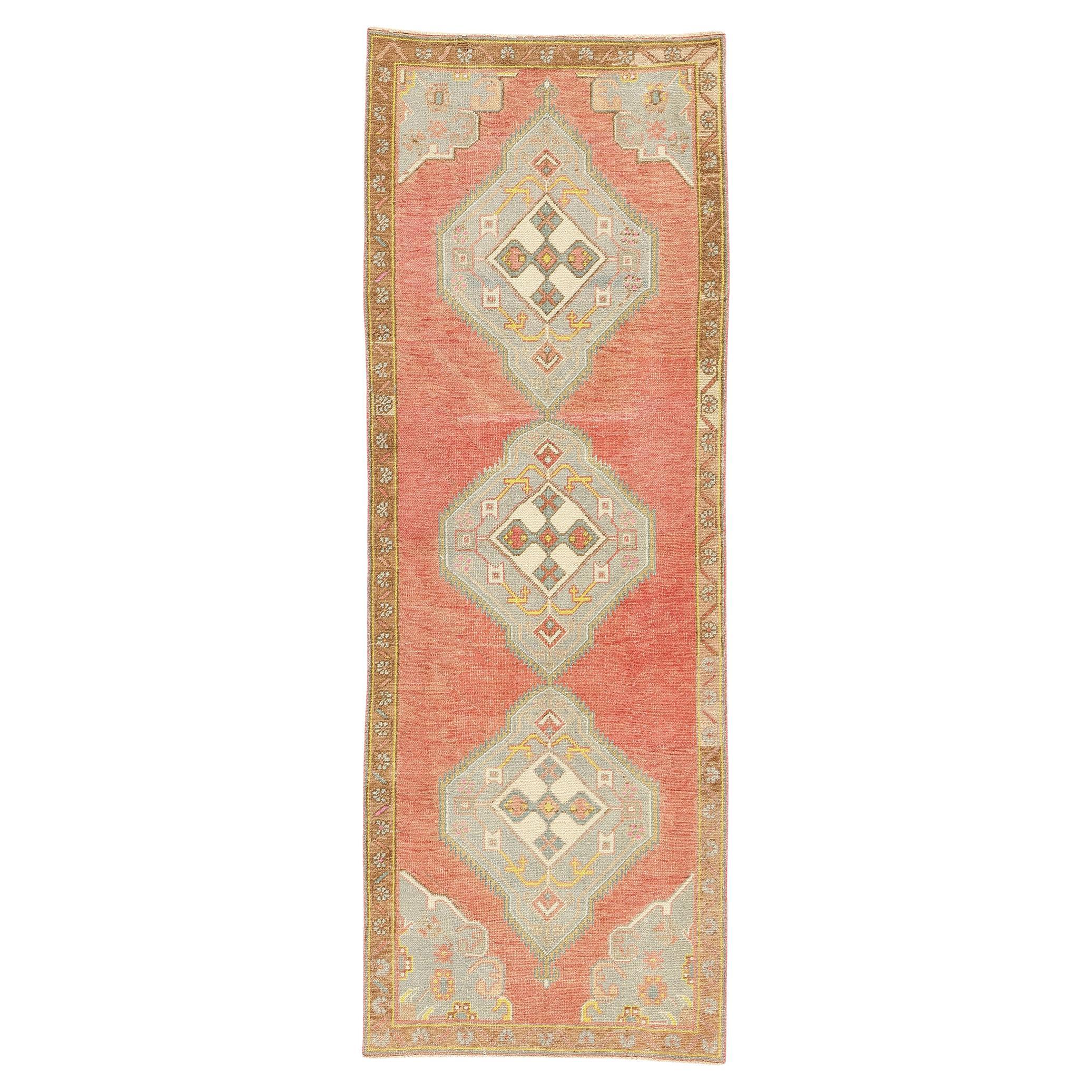 Tapis turc Oushak des années 1970