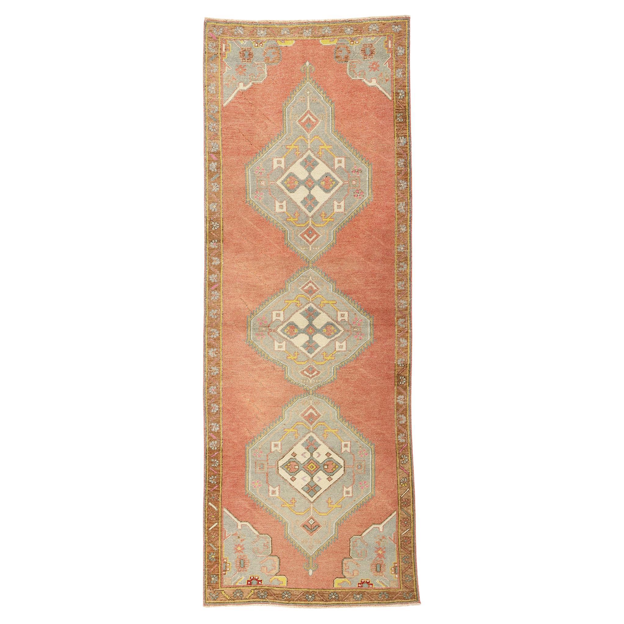 Tapis turc Oushak vintage