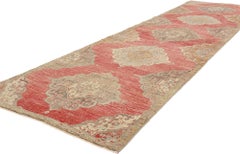 Vintage Red Turkish Oushak Rug