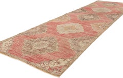 Vintage Red Turkish Oushak Rug