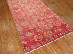 Zabihi Collection Vintage Red Turkish Accent Size Runner