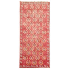 Tapis de Turquie rouge vintage