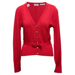 Used Red Valentino Boutique V-Neck Cardigan Size US M