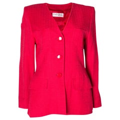 Vintage Red Yves Saint Laurent Jacket