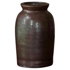 Vintage Redware Stoneware Vessel
