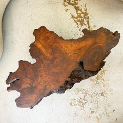 Vintage Redwood Burl Coffee Table