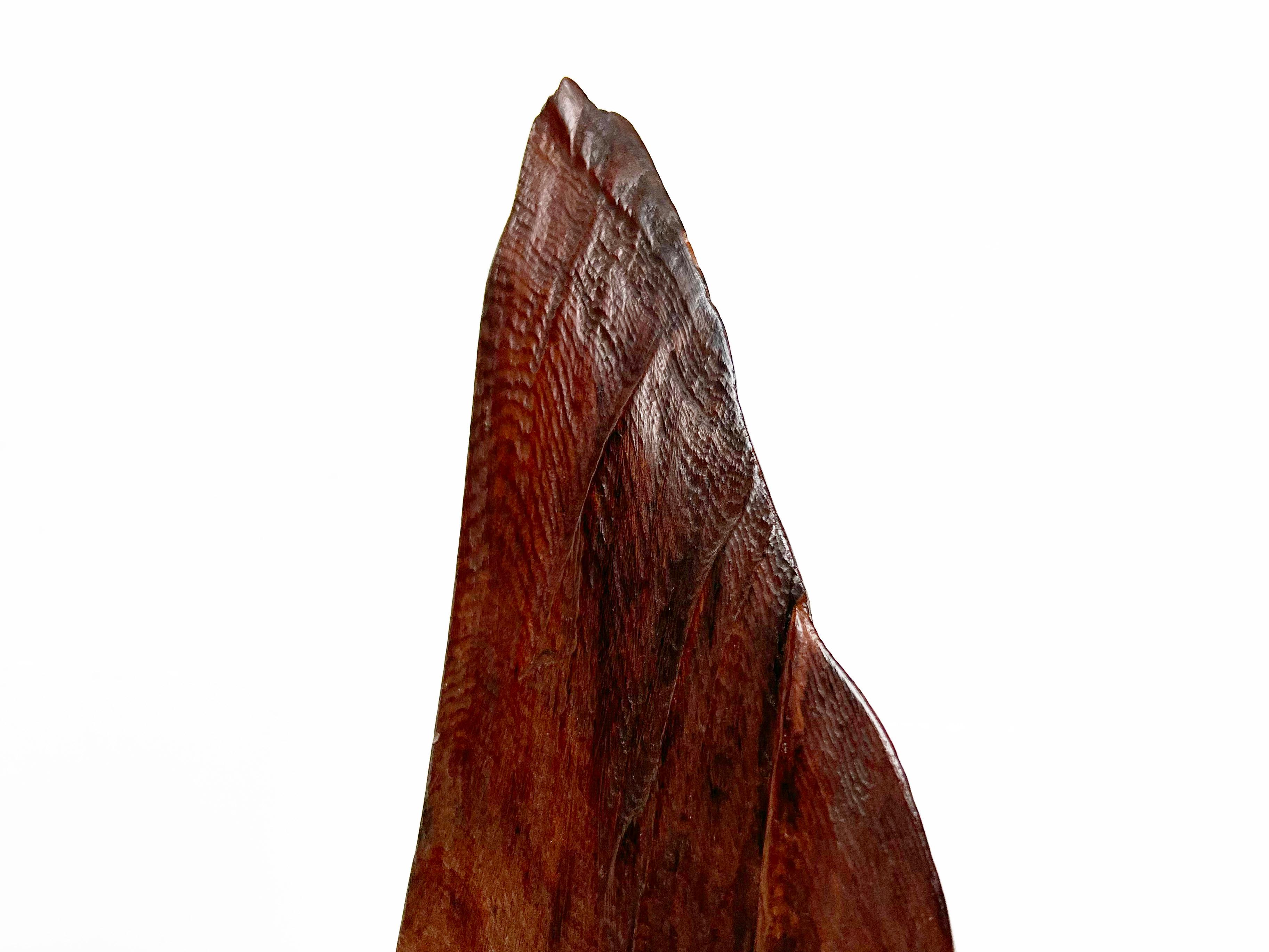 Vintage Redwood Sculpture In Excellent Condition For Sale In Fort Lauderdale, FL