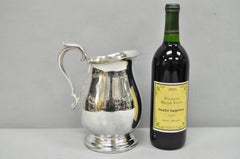Vintage Reed & Barton 1969 Silver Plated 3.25 Pt. Bulbous Water Pitcher