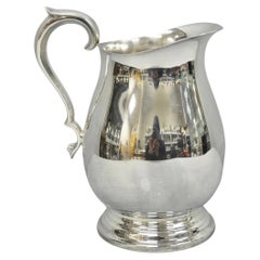 Vintage Reed & Barton 1969 Silver Plated 3.25 Pt. Bulbous Water Pitcher