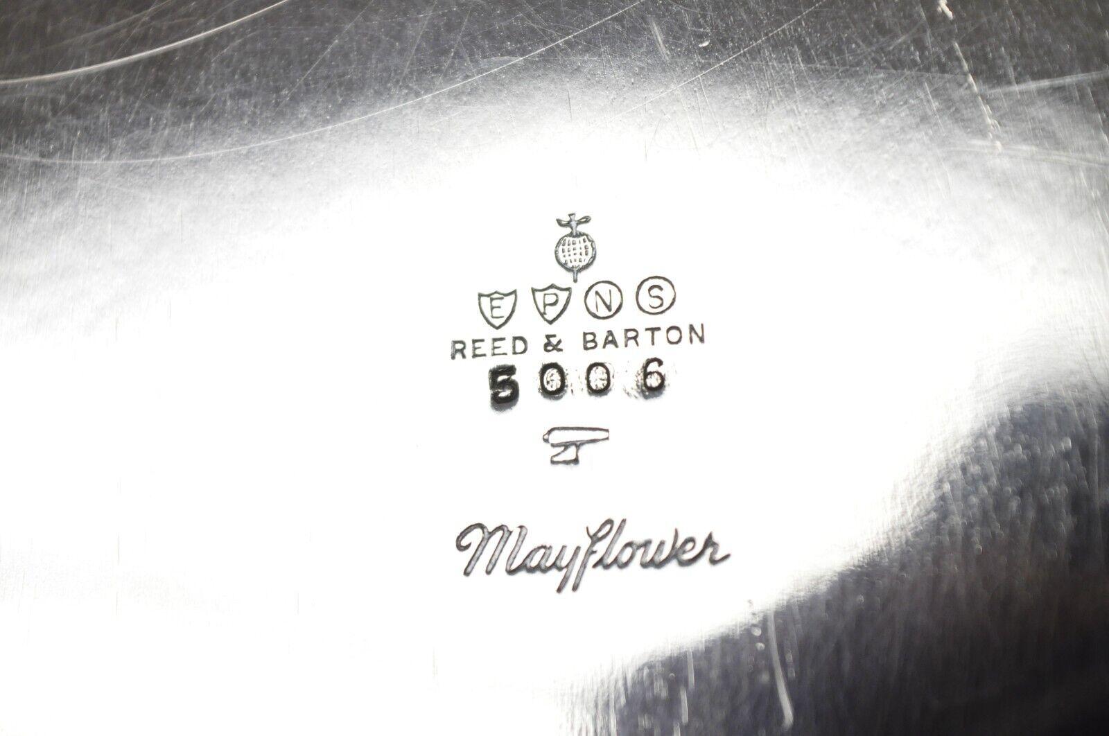 Vintage Reed & Barton Mayflower 5006 versilberte Deckel-Servierschale mit Deckel, Mayflower im Angebot 4