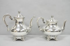 Vintage Reed & Barton Regent 5600 Silver Plated Tea Coffee Service - 4 Pc Set