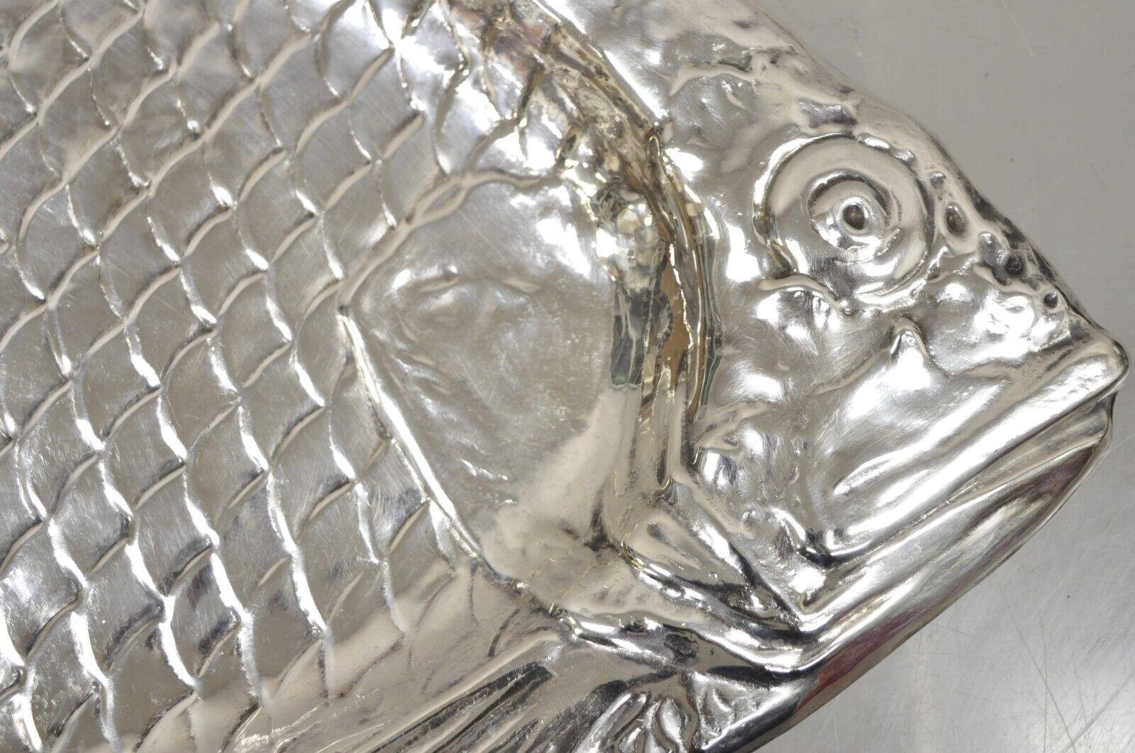 silver fish platter