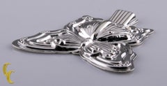 Vintage Reed & Barton Sterling Silver Butterfly Whistle Pendant