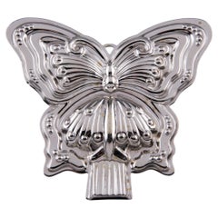 Ciondolo a forma di fischietto a farfalla in argento Sterling Reed & Barton d'epoca