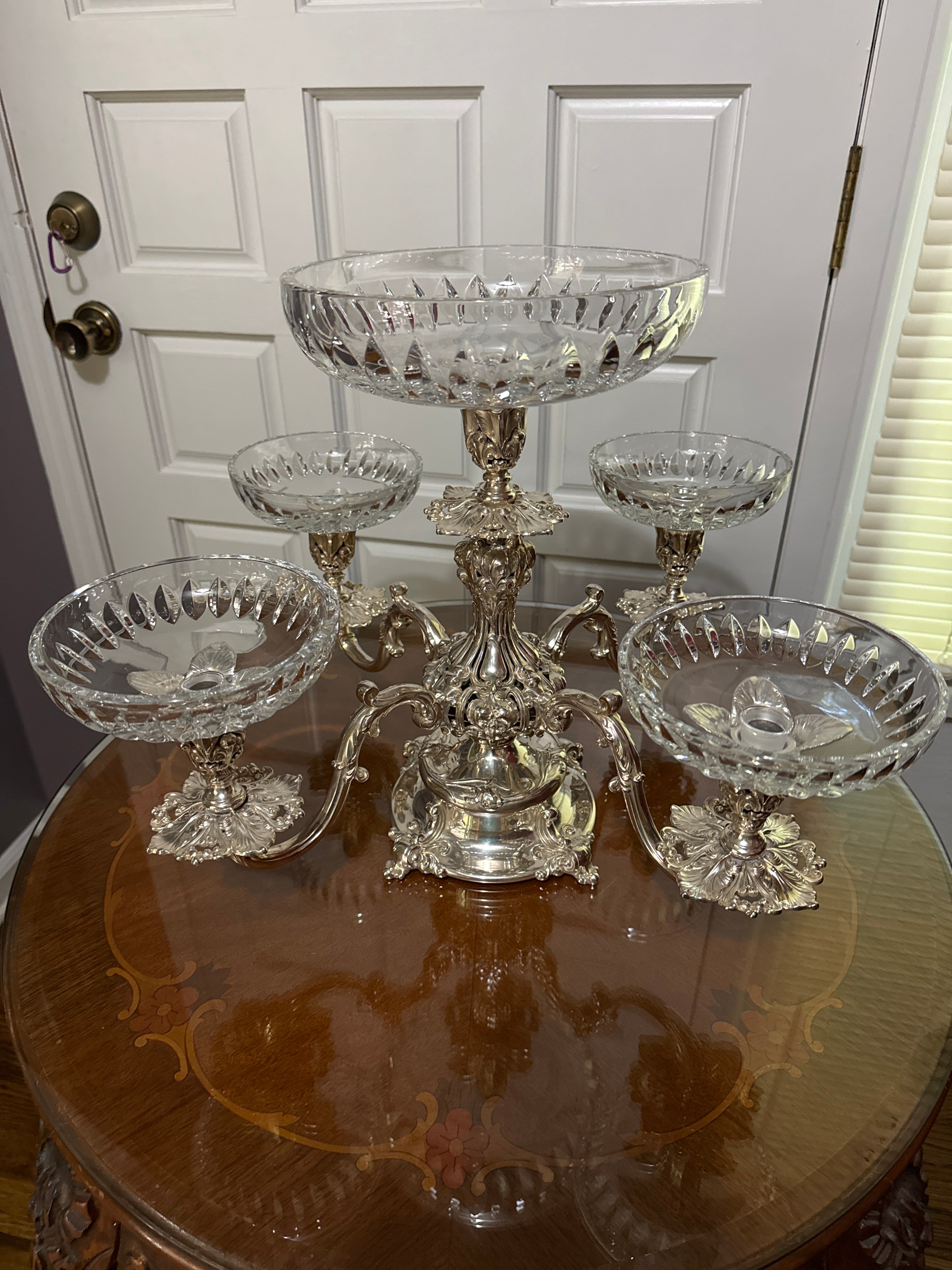 A Stunning Vintage  : Reed and Barton handcrafted silver plated 