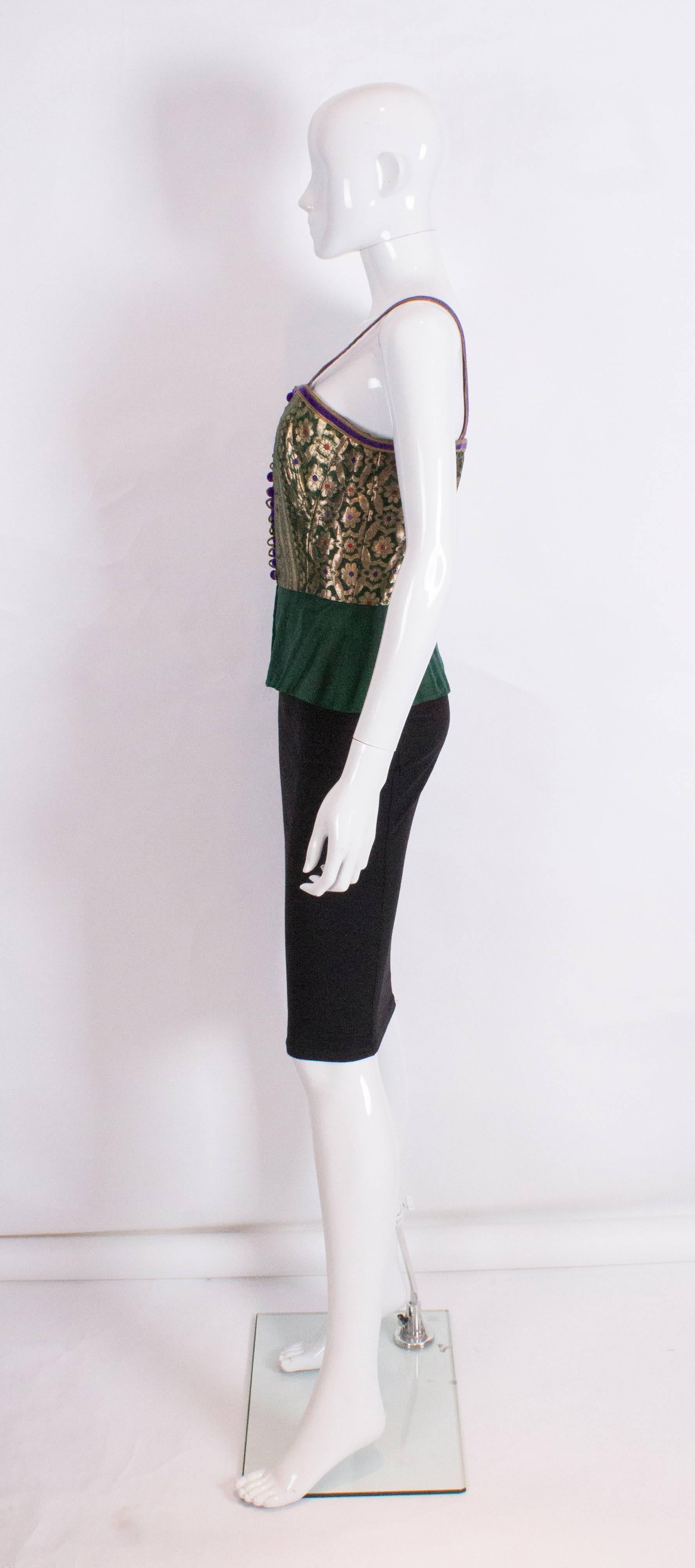 liberty bodice with rubber buttons