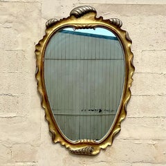 Vintage Regency 1950s Fratelli Paoletti Firenze Gilt Mirror