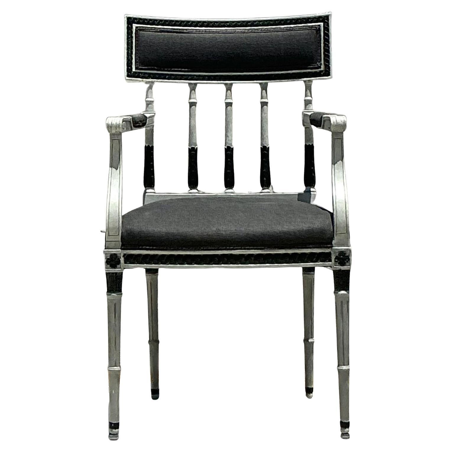 Vintage Regency 19th Century Gustavian Arm Chair