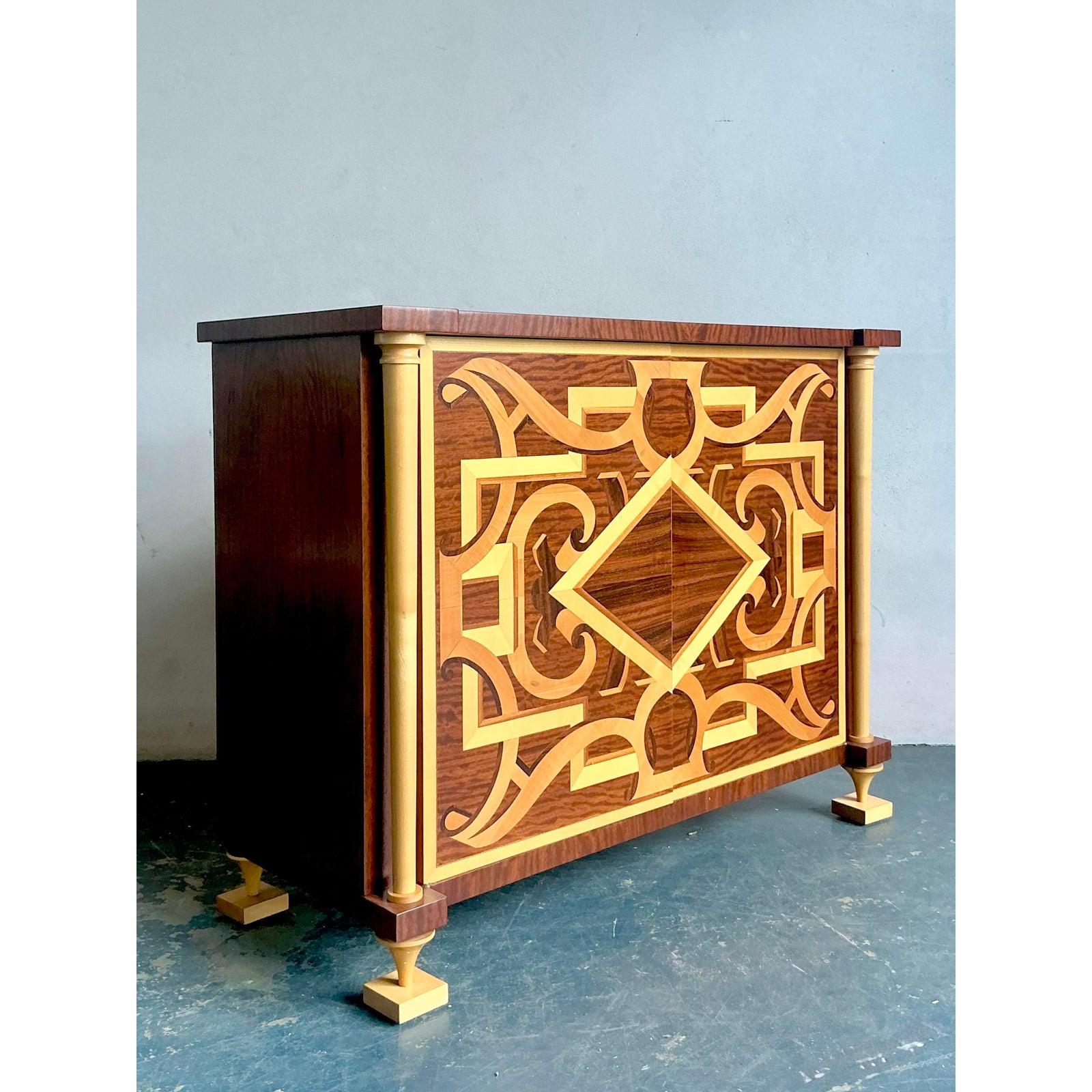 Mobile intarsiato d'epoca Regency Andre Arbus per William Switzer in vendita 2