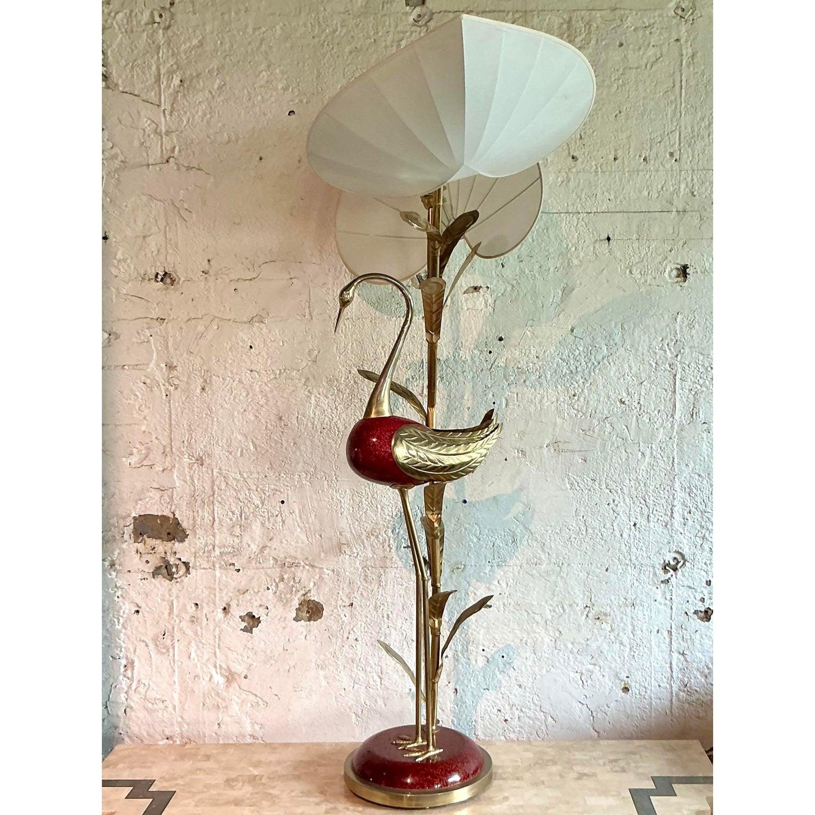 Lámpara Vintage Regency Antonio Pavia Flamingo en venta 1