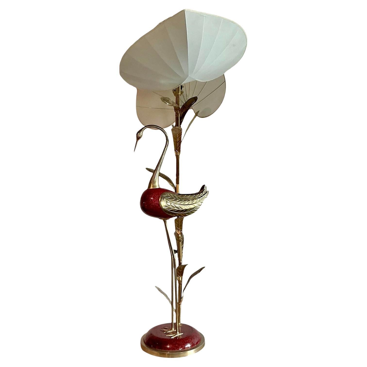 Lámpara Vintage Regency Antonio Pavia Flamingo en venta
